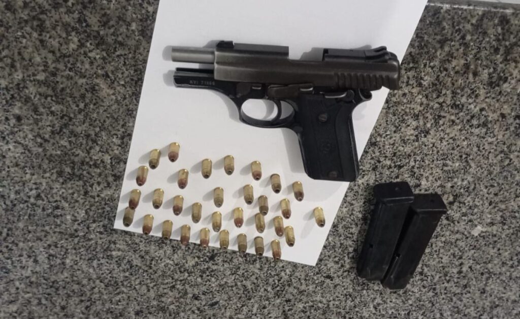 BEPI apreende arma de fogo durante operação em Amaraji