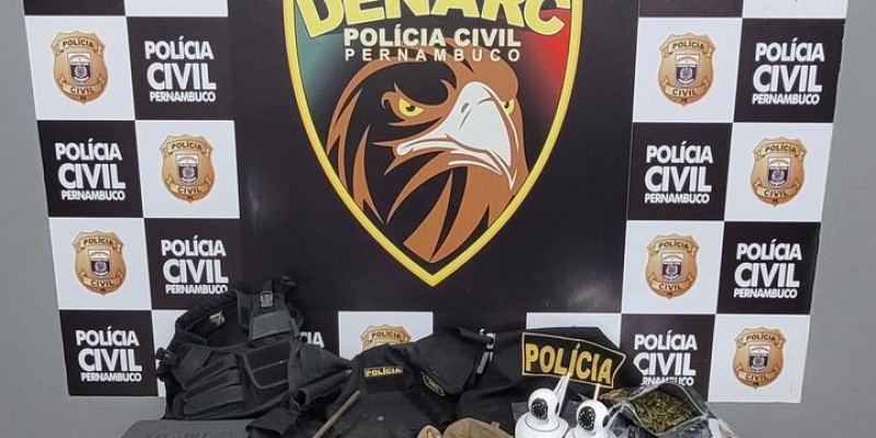 Polícia Civil prende seis suspeitos de integrar organização criminosa no Cabo de Santo Agostinho