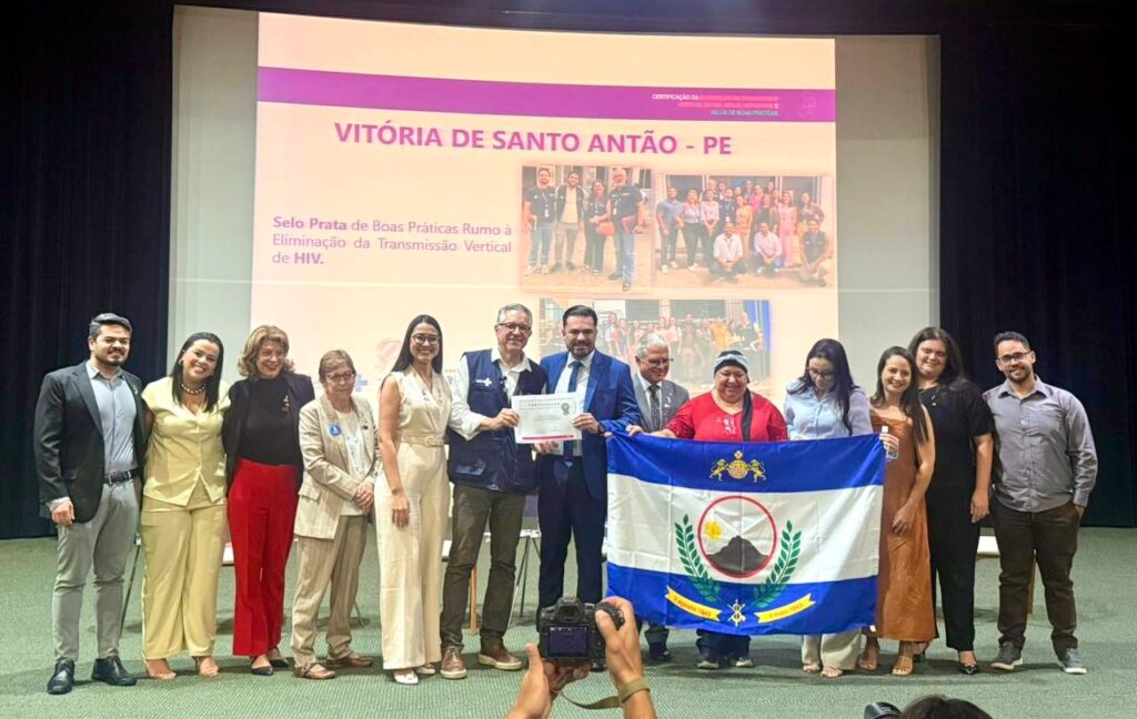 Vitória de Santo Antão conquista Selo Prata na eliminação da transmissão vertical do HIV