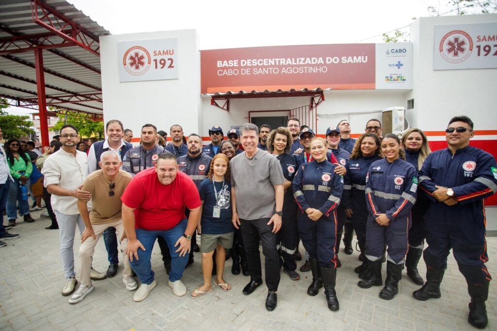 Prefeitura do Cabo inaugura Base Descentralizada do SAMU em Gaibu para agilizar atendimentos no litoral