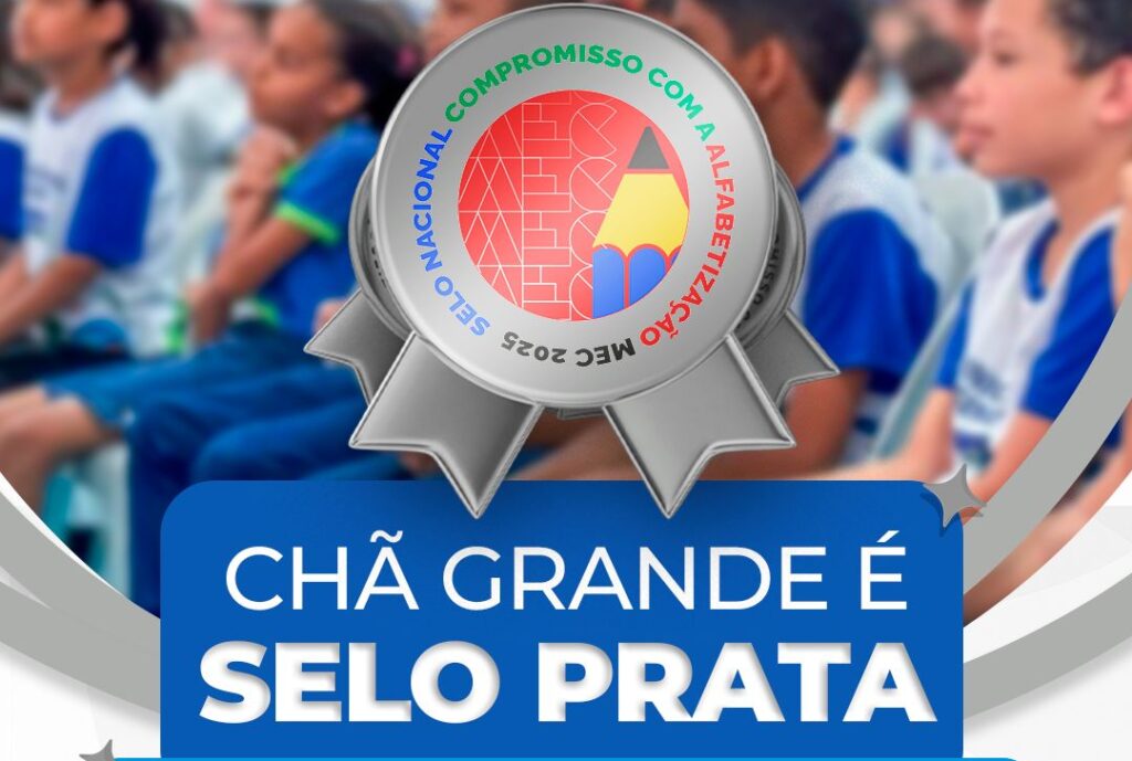 Chã Grande conquista reconhecimento nacional no compromisso com a alfabetização