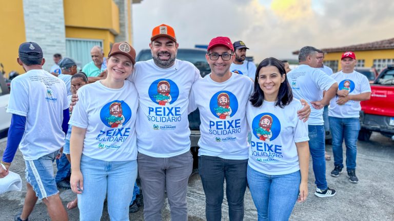 Prefeitura de Chã Grande anuncia maior entrega de peixes da história durante Semana Santa