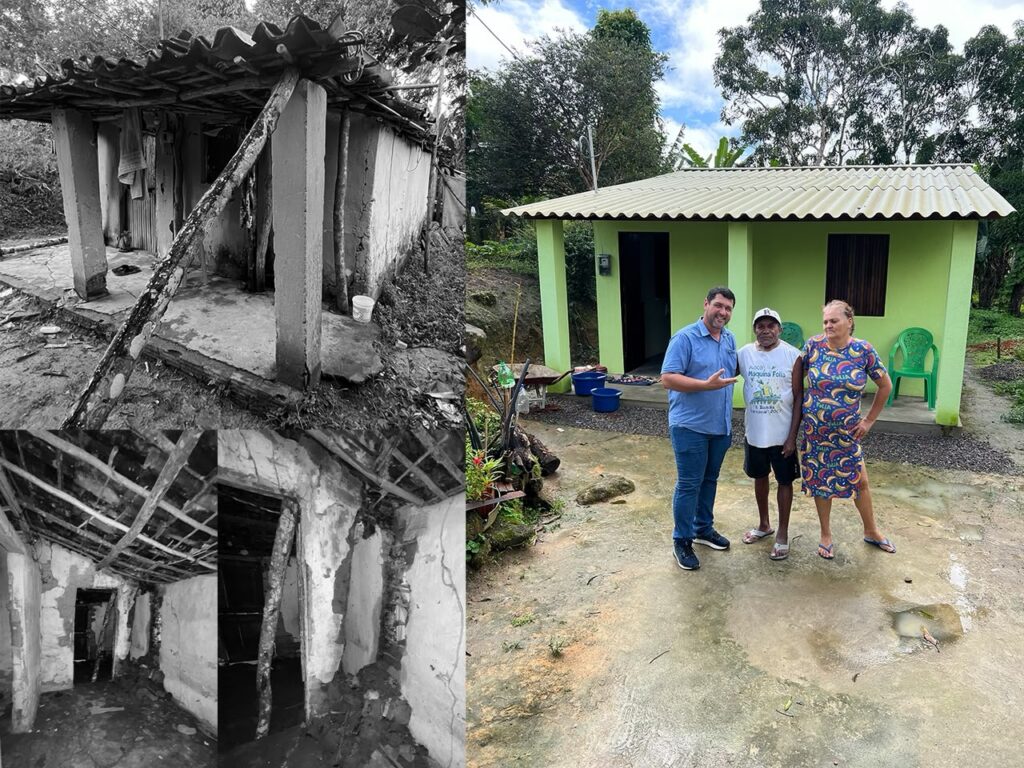 Prefeito Jeyson Falcão entrega casa construída com recursos próprios e transforma a vida de família em Primavera