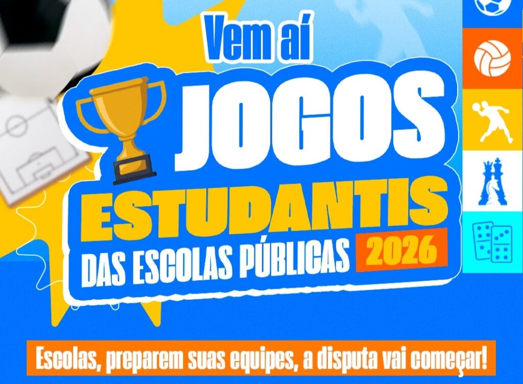 Jogos Estudantis vão movimentar alunos de escolas públicas de Chã Grande em outubro